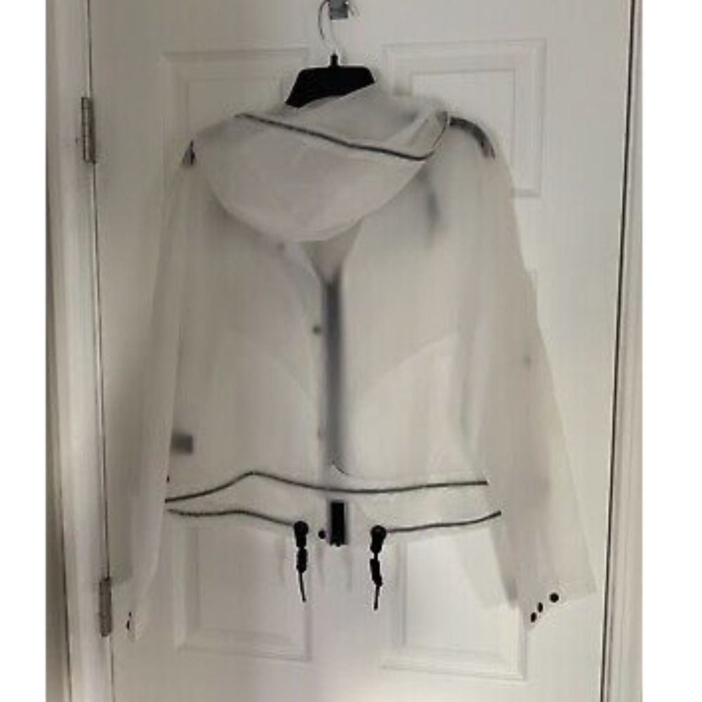 NWT Hunter Original Vinyl White Smock - Picture 3 of 3